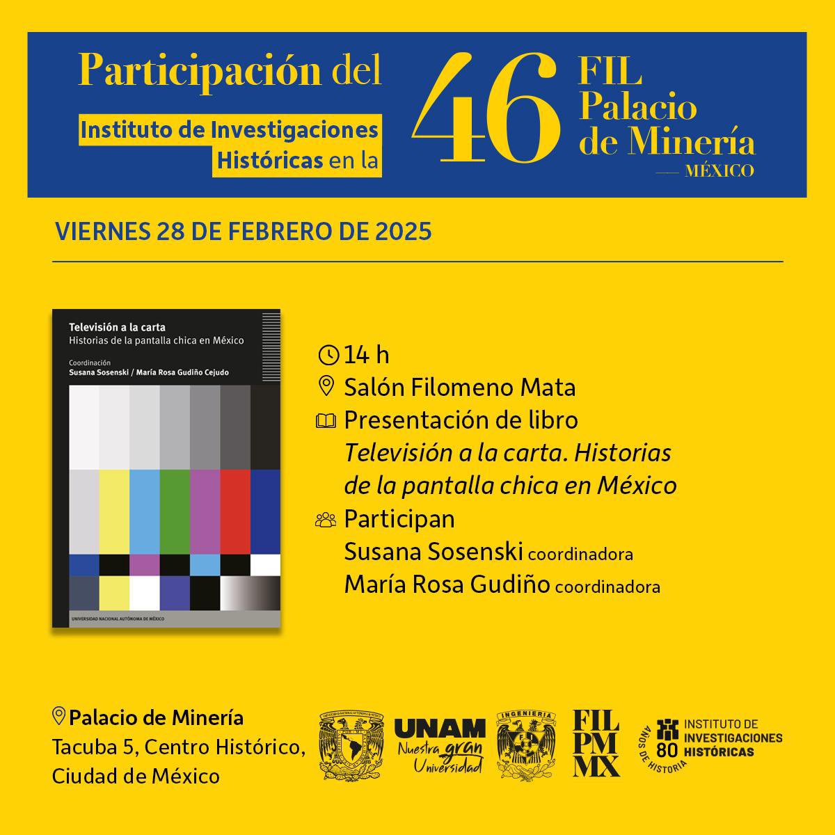 Si andas hoy por el centro histórico de la CDMX, te esperamos aquí: