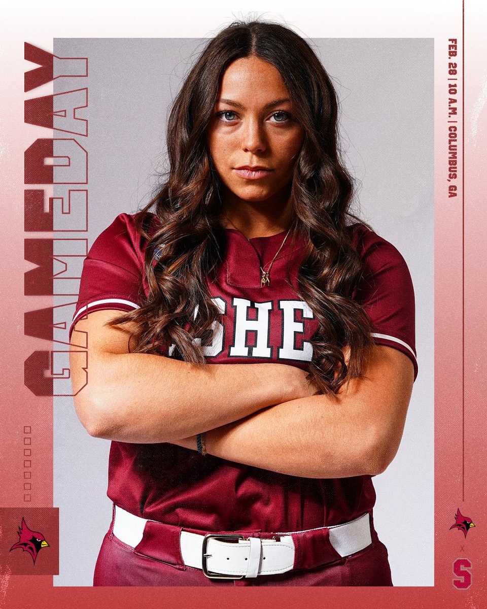 FisherAthletics's tweet photo. GAMEDAY!

@FisherSoftball 

🆚Stevens 
⏰ 10 am 
🏟️ Columbus, GA 
📺 https://t.co/CGJe8HpWRU https://t.co/xihyIUqbzi