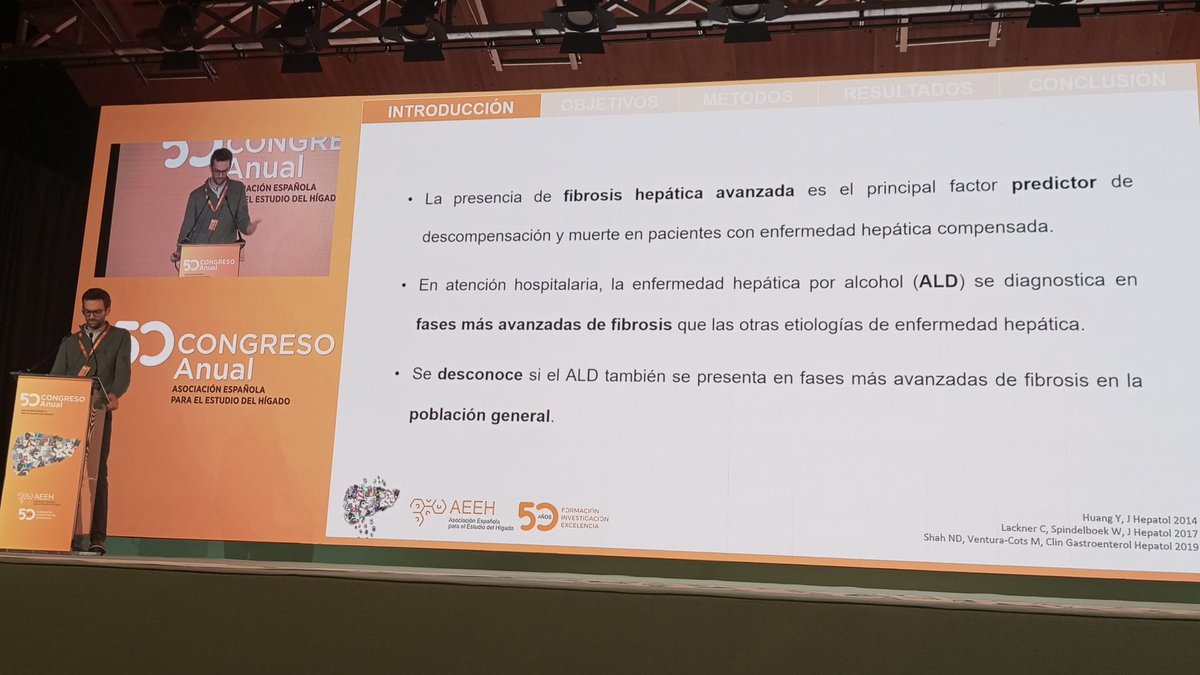 Asociación Española para el Estudio del Hígado (@aeehliver) on Twitter photo 🔛Interesante investigación presentada por <a href="/JordiGratacos8/">Jordi Gratacós Ginès</a> sobre diagnóstico de la Enfermedad hepática por alcohol (ALD) en población general.
✔️4.198 participantes incluidos en el estudio, 1.930 (46%) tuvieron SLD: 64 (3%) ALD, 216 (11%) MetALD, 1.639 (85%) MASLD y 11 (1%)
✔️Los 🔛Interesante investigación presentada por <a href="/JordiGratacos8/">Jordi Gratacós Ginès</a> sobre diagnóstico de la Enfermedad hepática por alcohol (ALD) en población general.
✔️4.198 participantes incluidos en el estudio, 1.930 (46%) tuvieron SLD: 64 (3%) ALD, 216 (11%) MetALD, 1.639 (85%) MASLD y 11 (1%)
✔️Los