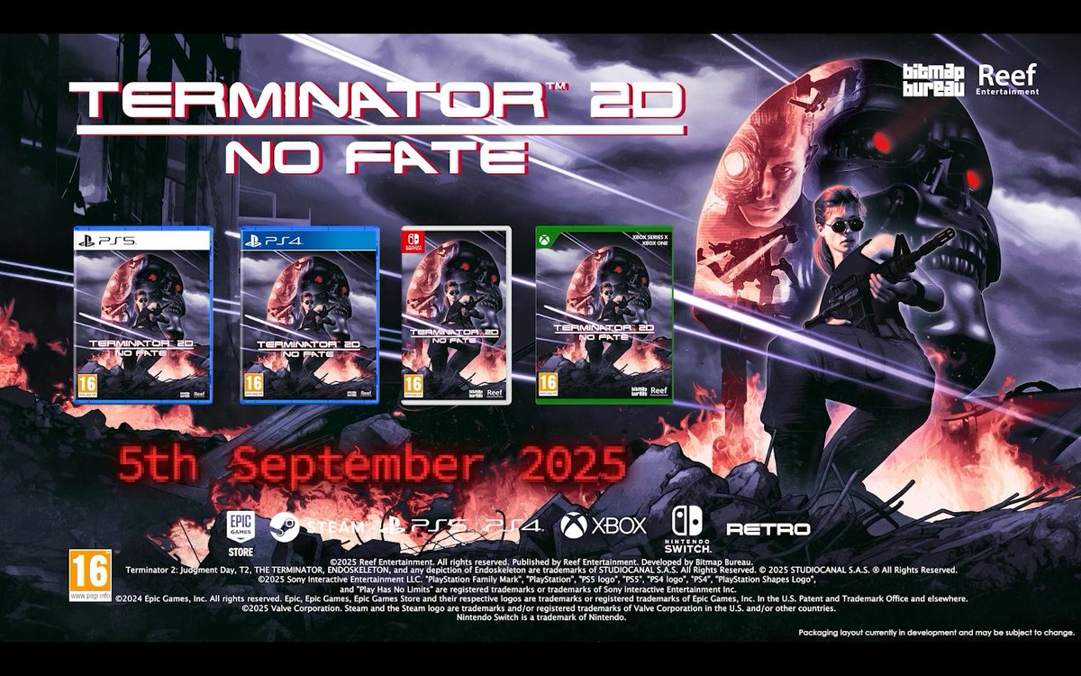 ZamorianMog's tweet image. Trillion dollar Microsoft releasing Forza Horizon 5, one of their 3 MAIN flag franchises 
VS 
Bitmap Bureau 10 people studio releasing Terminator 2D No Fate, a pixel art game
#ForzaHorizon5 #Terminator2DNoFate
#Xbox #BitmapStudio
🤦‍♂️🤷‍♂️