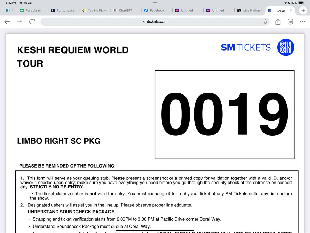 ide_jeonghan's tweet photo. wts lfb Keshi Requiem Tour in Manila

March 4 Limbo VIP Package

₱13,300 (Original Price + Online Fee) 
can negotiate
Onhand
Can send proof https://t.co/XWZuSxCyK4