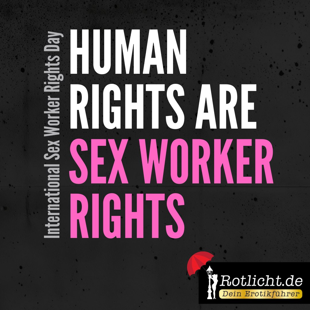 03.03.2025 | International Sex Worker Rights Day 🔴 Respekt, Würde, Gleichheit: Durchbrecht das Schweigen und setzt euch für die Rechte von Sexarbeiter*innen ein👉 rotlicht.de/s/sexarbeit-mu…

#respect #humanrights #sexworkiswork #rights
