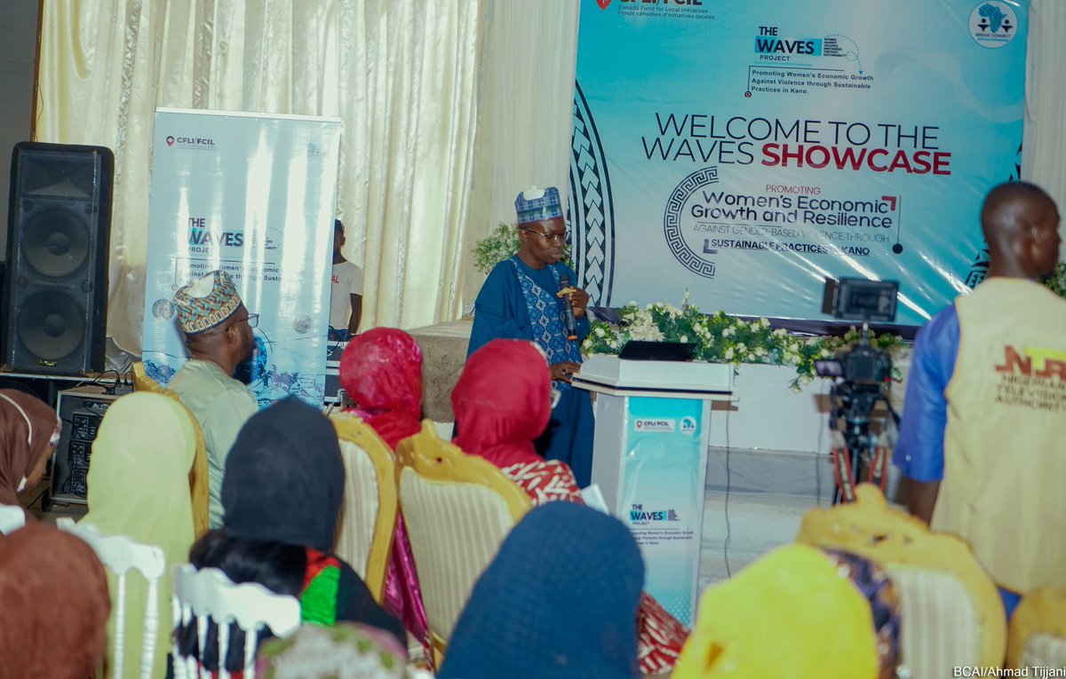 BridgeConnectNG's tweet image. He also celebrated the success of our 50 WAVES beneficiaries, recognizing their thriving businesses and newfound confidence.
Through collaboration, we are building a future where women are economically empowered and free from violence.
#WAVESProject #WAVESKano  #EndGBV #CFLIKano