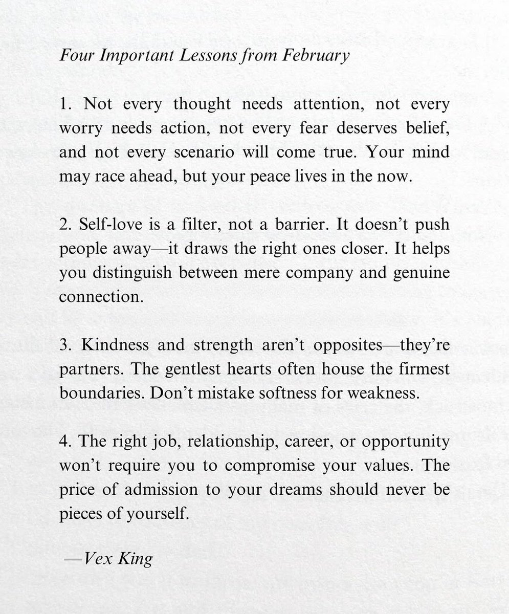 Four important lessons from February