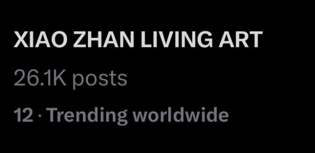 Xiao Zhan Trendsetter tweet media