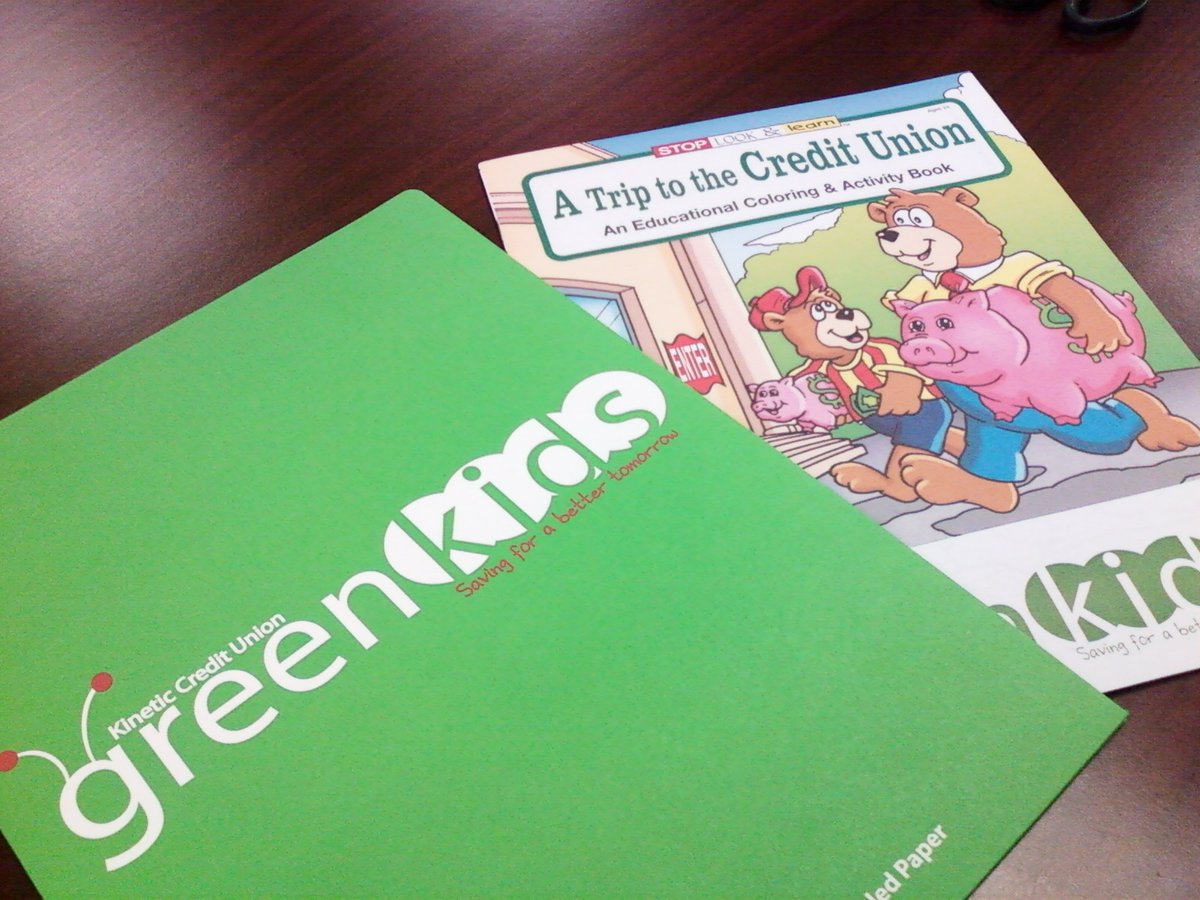 This special account is just for kids age 12 &amp; younger. The Kinetic Credit Union greenkids account helps parents teach children the value of saving at a young age. Your kids will love joining the greenkids! kineticcu.com/savings-accoun… #kinetickids #kineticsmart #kineticwinners