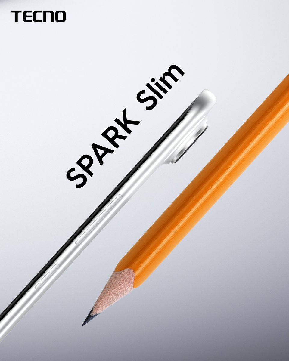 NxtinTech's tweet image. TECNO SPARK Slim to Make Its Debut at #MWC2025 
• 6.78&quot; 1.5K 3D Curved AMOLED Display
• 144Hz Refresh Rate
• 4500nits Peak Brightness
• 50MP+50MP Dual Rear Camera
• 13MP Front Camera
• 5200mAh Battery
 • 5.75mm Thickness 

 #TECNOMobile #SPARKSlim