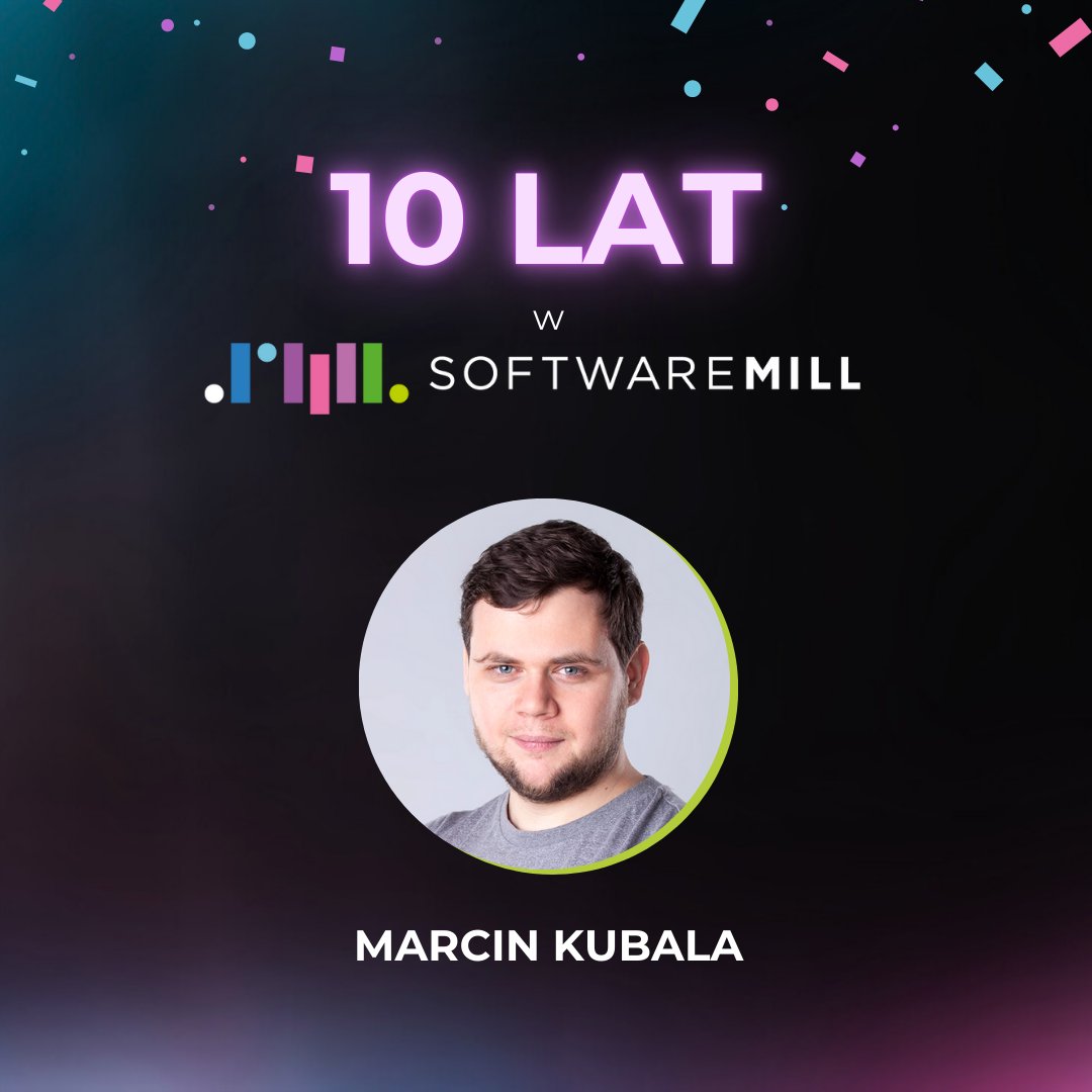 softwaremill's tweet image. Congratulations to Sylwia Górska and @marcin_kubala for 10 years at SoftwareMill! It's great to have you with us for so long &lt;3
#10years #10thanniversary #softwaremillvibes