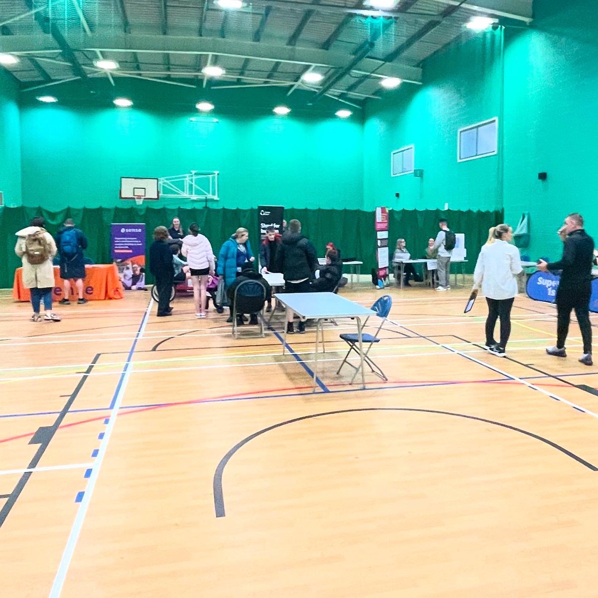 Joshua Brooks (@jbrooks_salford) on Twitter photo It was great to attend the Disability Sports Event today hosted by <a href="/SalfordLeisure/">Salford Community Leisure (SCL)</a>, seeing all the sports opportunities across the City of Salford, chatting with local sports partners and taking part in the free taster sessions. 🏉 🏏 ⚽️ It was great to attend the Disability Sports Event today hosted by <a href="/SalfordLeisure/">Salford Community Leisure (SCL)</a>, seeing all the sports opportunities across the City of Salford, chatting with local sports partners and taking part in the free taster sessions. 🏉 🏏 ⚽️