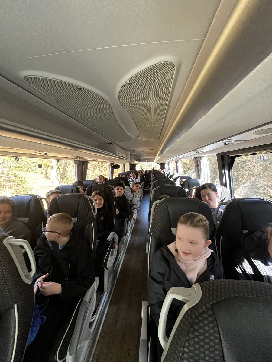 And we are off - <a href="/thorntreeheidie/">geraldine smith</a> looking forward to seeing you. We can’t wait to see our families and friends to share our best memories from our travels! 😊 

Parents/ carers can collect pupils from the hall from 2:30pm onwards (travel time dependent). <a href="/MrKellyGCC/">Mr Kelly</a> <a href="/MissHamill8/">Miss Hamill</a>