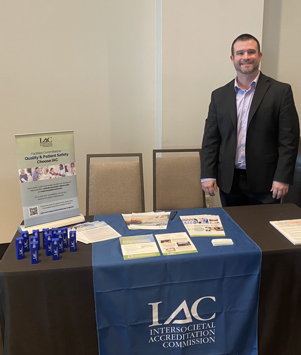 IAC is exhibiting in-person at the 7th Annual Miami Thyroid Oncology Symposium​ in Miami! Stop by our table to chat with staff about our accreditation programs! #committedtoquality <a href="/SNM_MI/">SNMMI</a>