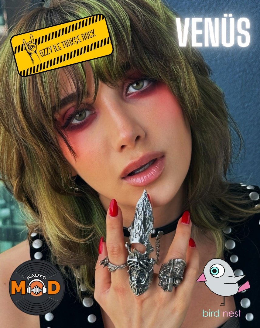 Bird Nest'in katkılarıyla,Radyo Mod'da bu hafta program konuğumuz ; Venüs
Pazartesi 20:00 radyomod.net
<a href="/ozzyonair_/">Ozzy</a> <a href="/RadyoMODnet/">RadyoMod.net</a>  #venüs #ozzyileturkcerock #birdnest