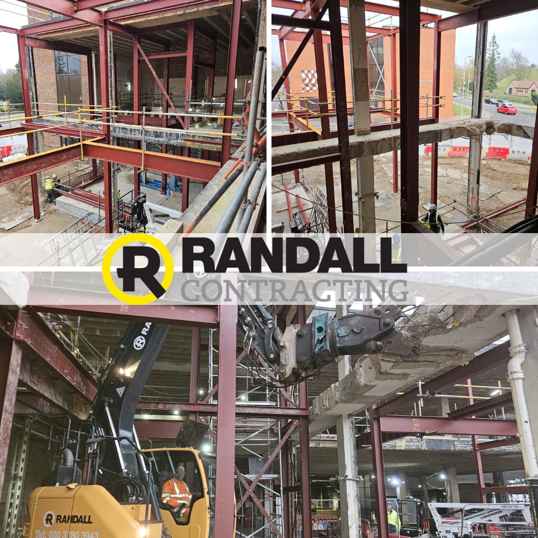 Busy week for Randall Contracting

We tackled a tricky demolition inside a new steel structure—precision and skill were key.

Well done to the team for getting the job done safely and efficiently!
randallcontracting.co.uk

#Demolition #SkilledTeam #Construction