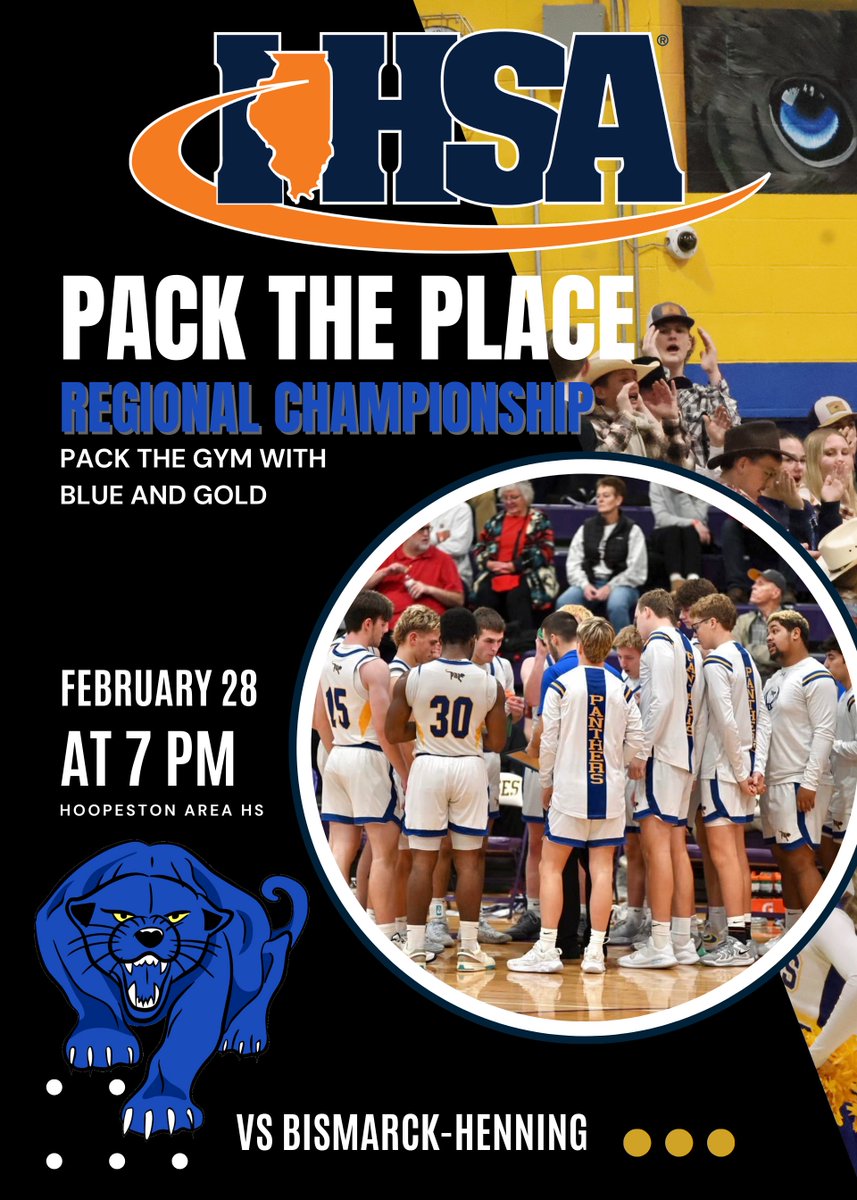 Big night ahead, regional championship game tonight at Hoopeston! Hope to see an army of blue and gold! TT32! <a href="/PBL_AD/">PBL AD</a> <a href="/PBLCUSD10/">PBL CUSD 10</a>