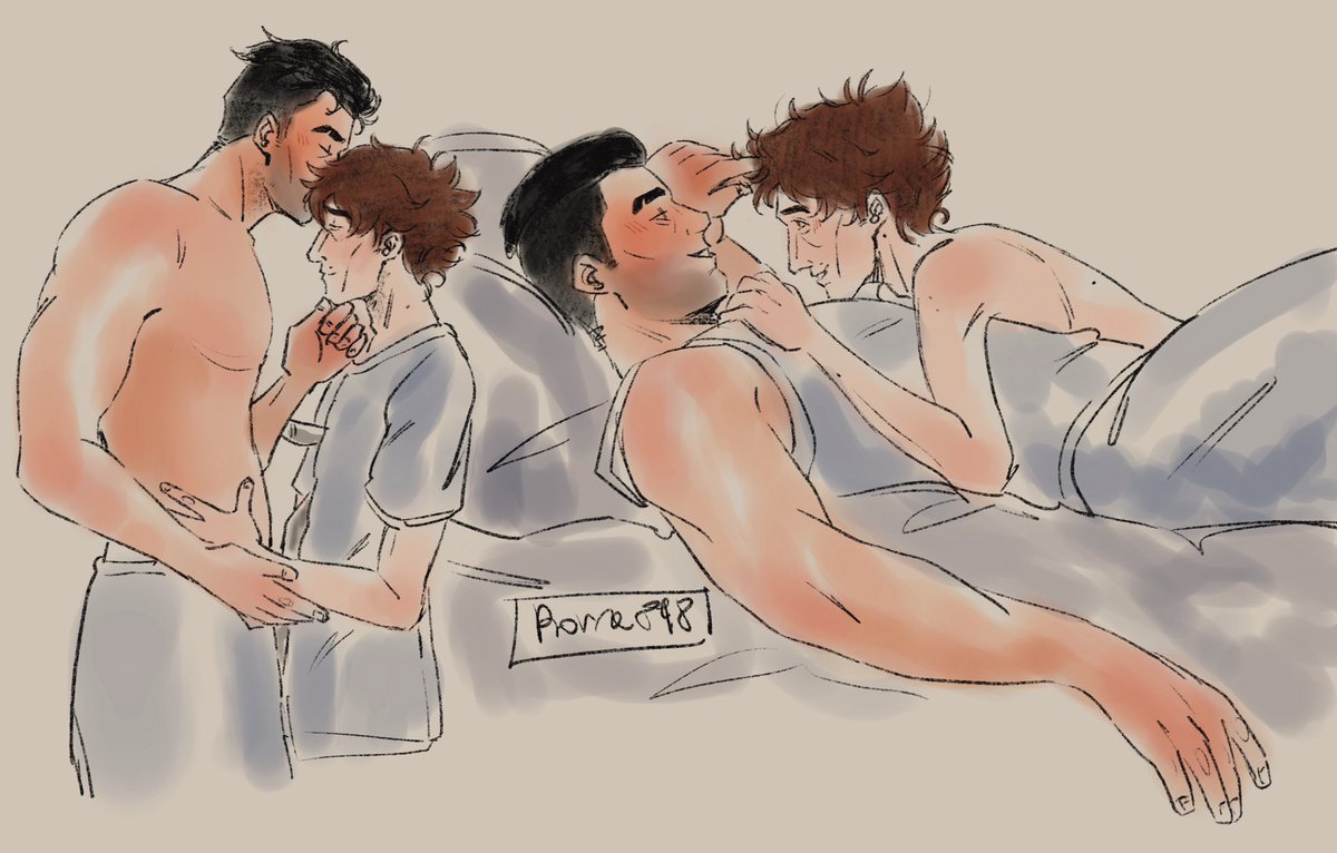 the #jayvik brain worms have possessed me fr this time bc I don't even remember doing this...anyway, have a treat!🦋⚙️