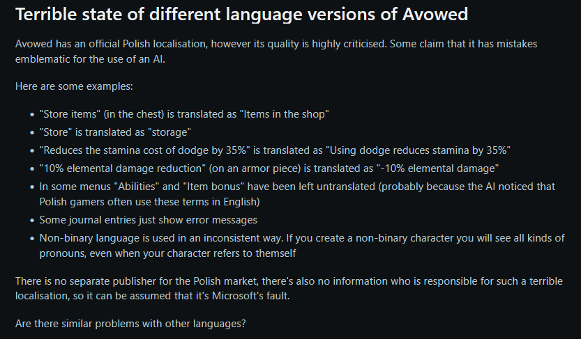 I just found out about <a href="/FairLoc/">FairLoc</a> and stumbled upon this thread: reddit.com/r/pcgaming/com…

#localization #gamedev #translation #gameloc