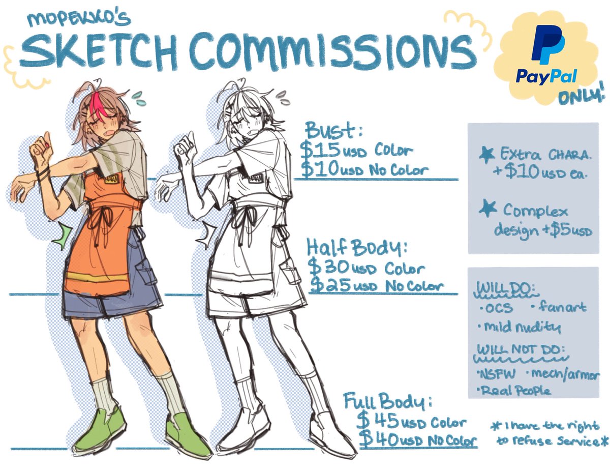 Officially opening commissions because I’m broke!! Only taking 5 at a time! DM to comm! #commissionsopen