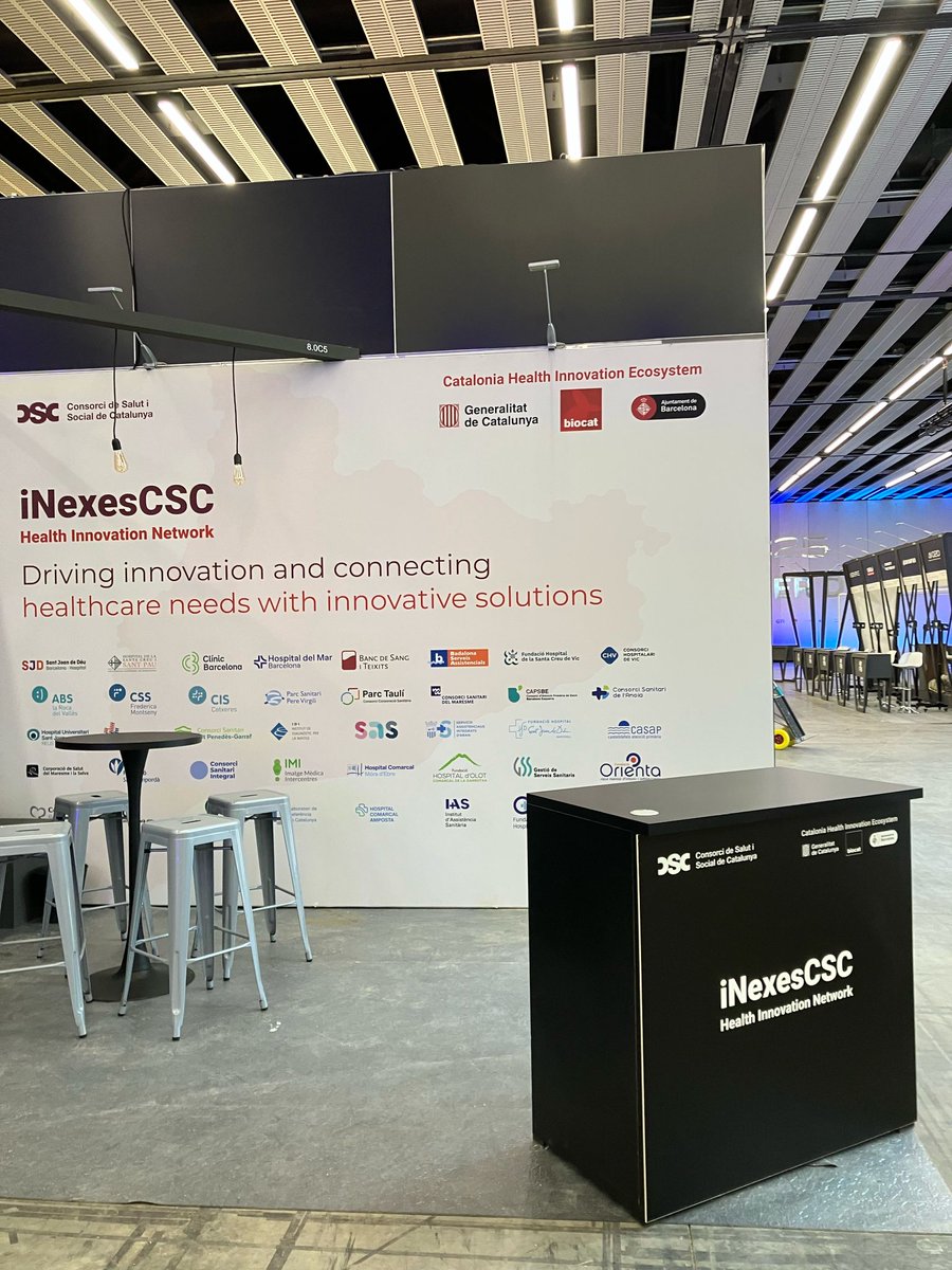 CSC_Consorci's tweet photo. 👌 Tot a punt a l'estand d'iNexesCSC al #4YFN25 #MWC25!
📍 En col·laboració amb el ‘Catalonia Health Innovation Ecosystem Pavilion’ (@biocat_cat).
ℹ️ Més informació 👉 https://t.co/JDaBsSC3RA https://t.co/6nqcWq2RUG