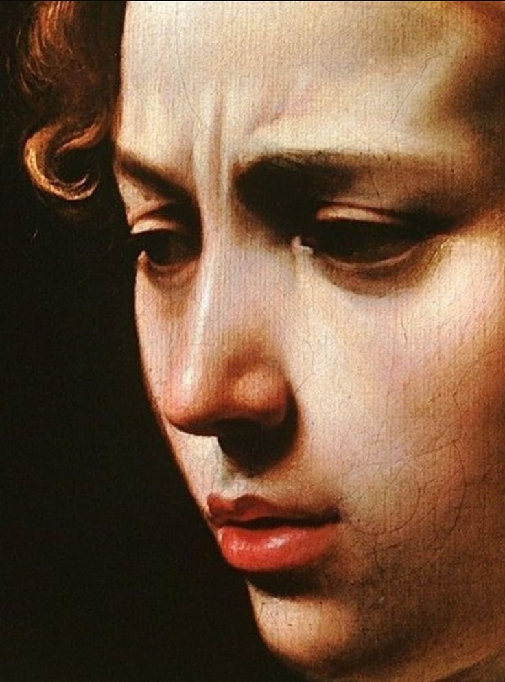 The most beautiful lips ever painted!

Caravaggio, c.1599