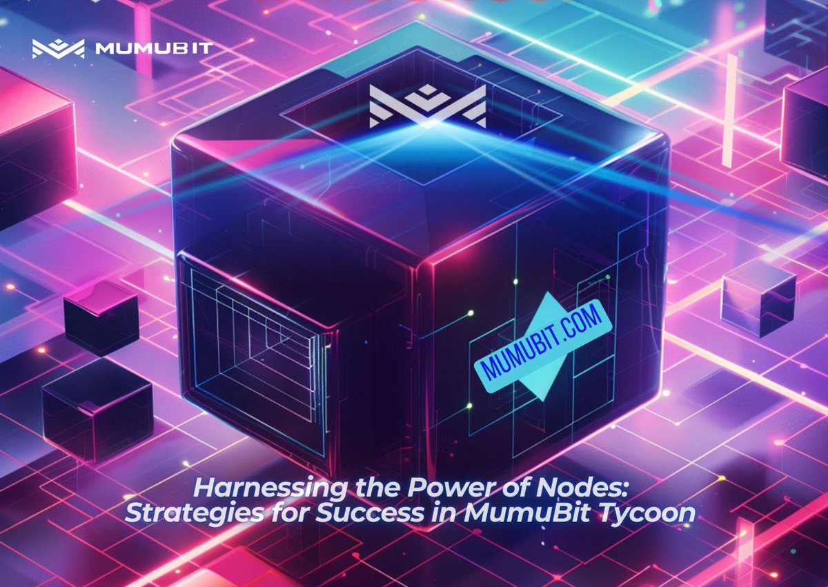 GUmonie1's tweet image. @MumubitOfficial 

Nodes are your stepping stones to glory in MumuBit Tycoon! 🚀 Strengthen them 💪, scale them 📈, and dominate the game 🏆 as you turn strategy into serious blockchain success 🌐💥.

Mumubit.com

#GamingEmpire #BlockchainMastery