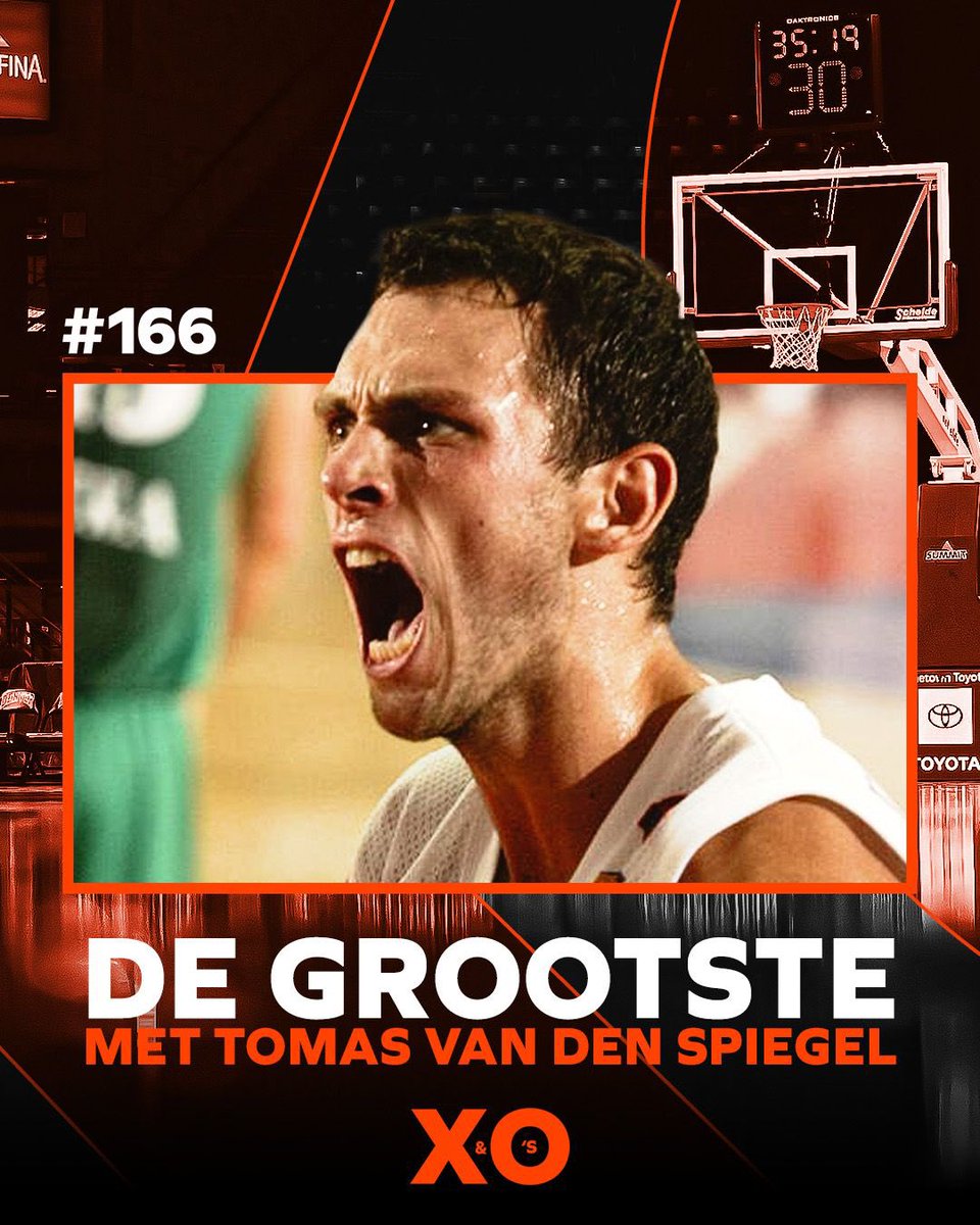 X&O’s (@xandospodcast) on Twitter photo Tomas Van Den Spiegel is dé X&O’s OG. De eerste gast ooit. Maar over zijn carrière is het nog nooit echt gegaan. En daar moest iets aan gedaan worden. Zeker als je weet waar die hem gebracht heeft. Van Aalst en Oostende tot in Moskou en Madrid. En verder.
📺🎙️ <a href="/friendsofsports/">Friends of Sports</a> Tomas Van Den Spiegel is dé X&O’s OG. De eerste gast ooit. Maar over zijn carrière is het nog nooit echt gegaan. En daar moest iets aan gedaan worden. Zeker als je weet waar die hem gebracht heeft. Van Aalst en Oostende tot in Moskou en Madrid. En verder.
📺🎙️ <a href="/friendsofsports/">Friends of Sports</a>