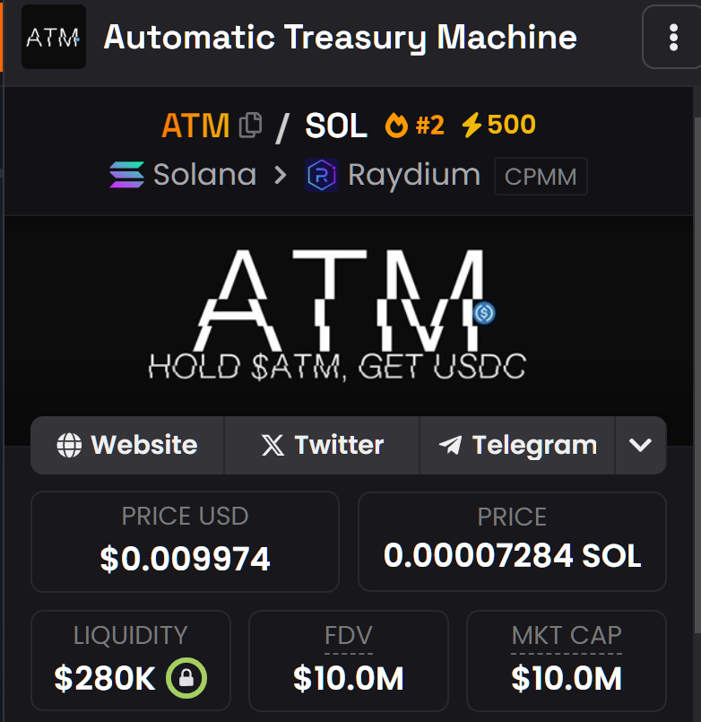 10M $atm