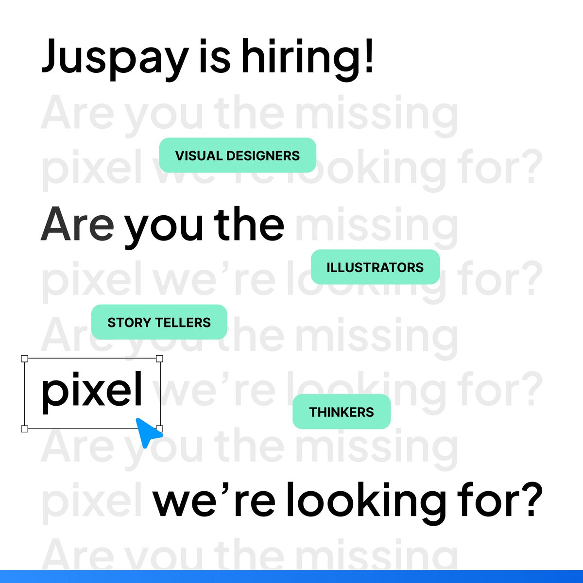 🚀 Juspay is expanding its growth team!

We are seeking highly motivated Visual Designers specializing in Storyboarding to join our dynamic growth team.

If you have a passion for visual design &amp; storytelling, we'd love to hear from you.

Apply here: lnkd.in/gf5d2Bnm