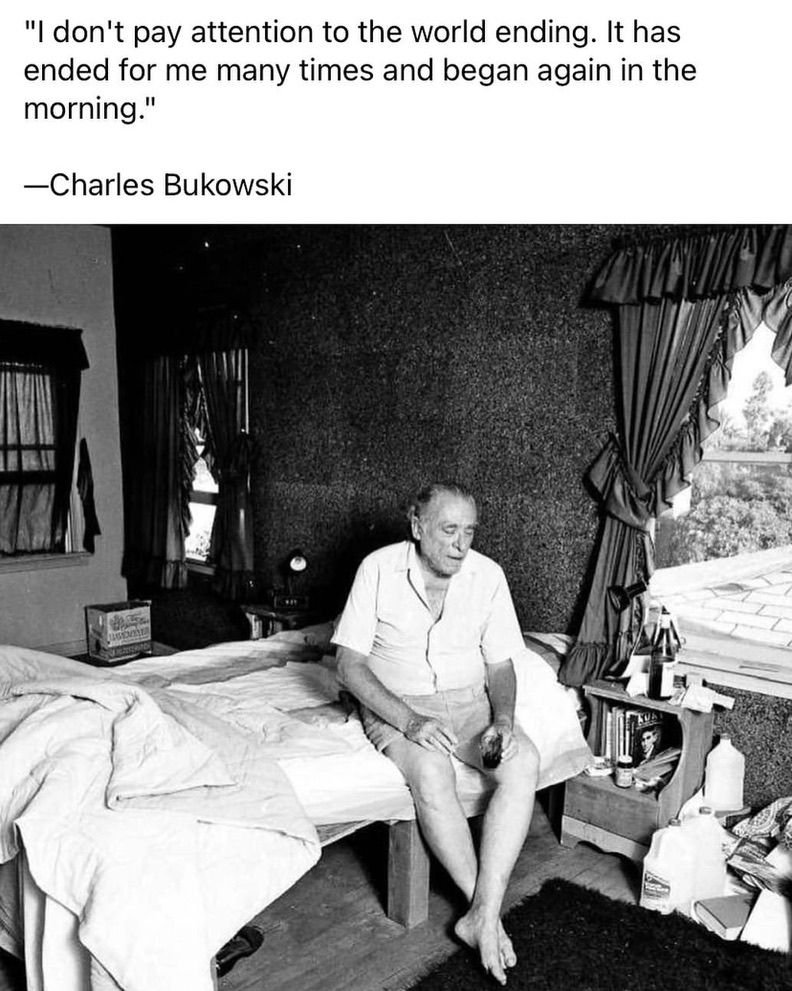 Charles Bukowski | Poet & Novelist ✍️ (@bukowskiquot) on Twitter photo 