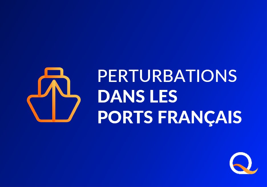 ⚓ ⚠️ #Fret #maritime : #perturbations et #délais accrus dans les #ports #français en raison de contestations contre la réforme des retraites. Détail des mobilisations prévues en mars juste ici : qualitairsea.com/newsroom/fret-…