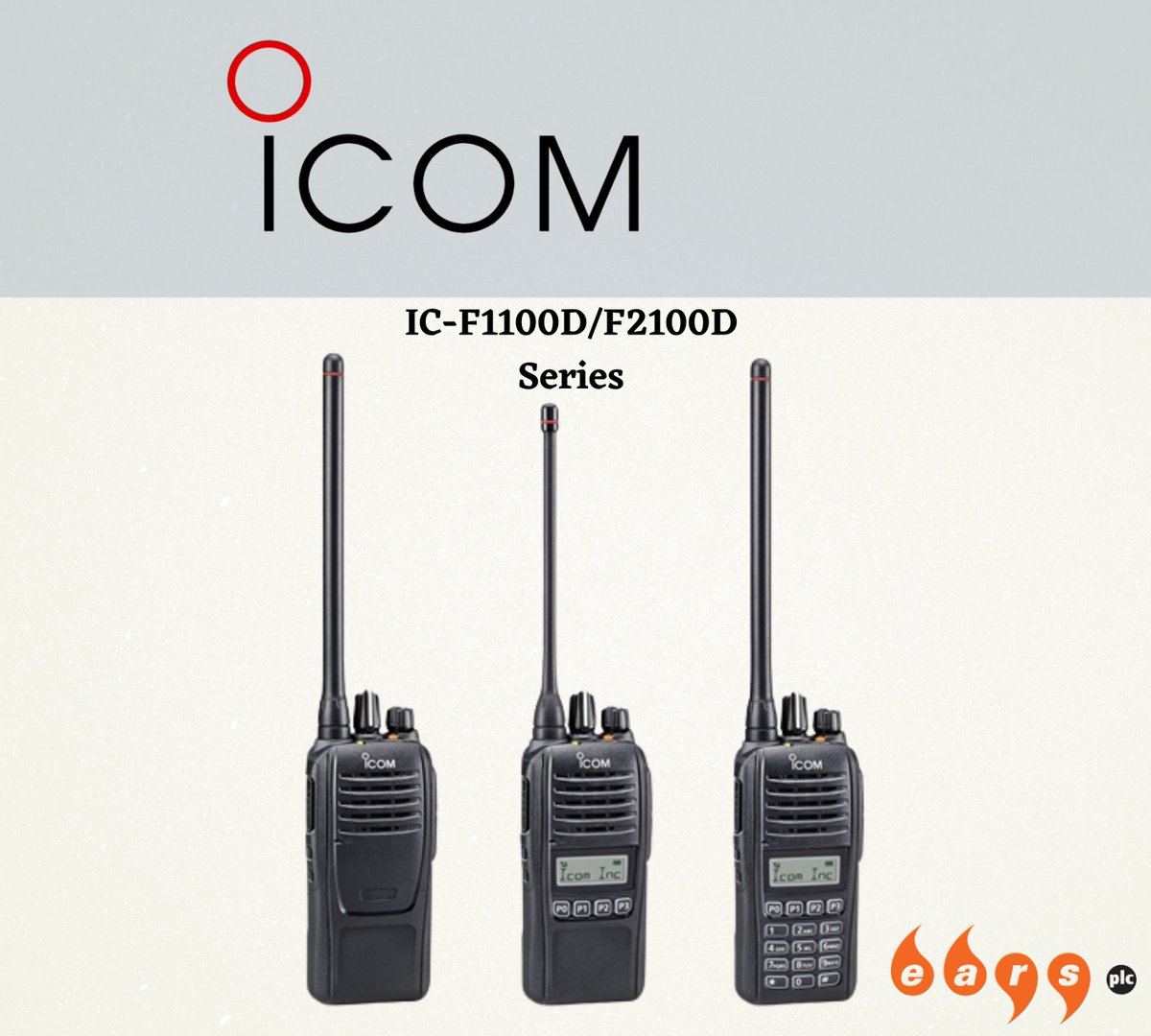EARSplc's tweet image. Introducing The New ICOM IC-F1100D/F2100D Digital &amp;amp; IP503H LTE/PoC Radio/Handset, Digital Two-Way Radios

Learn more; earsplc.com/icom/

Contact Us Now for further enquiry
+44 (0) 20 8964 6699
info@earsplc.com

#earsplc #ICOM #ICOMDIGITALRADIO #icom #hamradio #yaesu