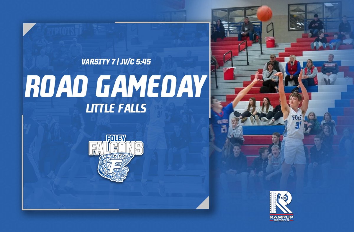 Time to wrap up the regular season! Road trip to Little Falls! 

⌚ Varsity 7 | JV/C 5:45
📺  youtube.com/@LFCStv/featur…
🎟️  gofan.co/app/school/MN1…
📍 Little Falls High School