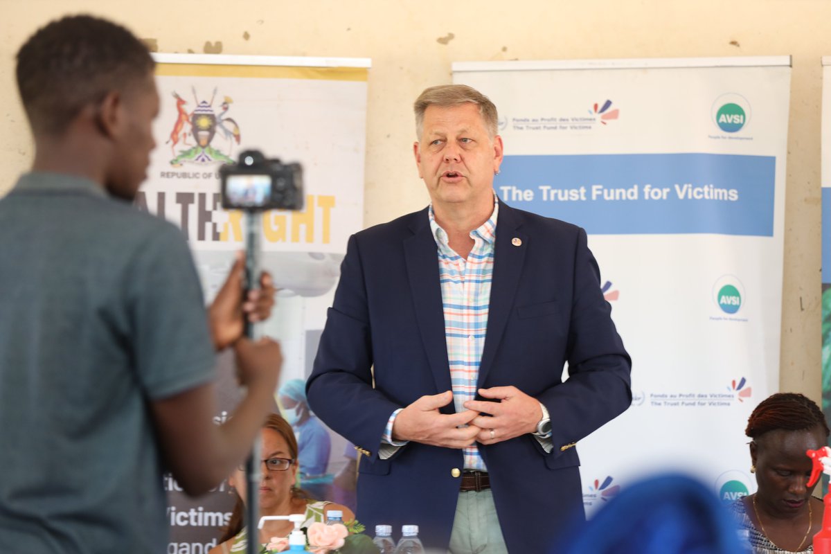 "Your stories bring reports to life, highlighting the real impact of this project.
From confidence and self-esteem to economic and psychological growth, your journey is inspiring".

Scott J. Bartel - Programme Manager <a href="/TFV_FPV/">Trust Fund for Victims at the ICC</a> -during a monitoring visit