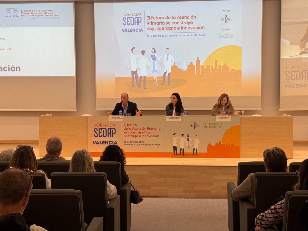 🔵 La secretaria autonómica de Sanidad, Begoña Comendador, ha inaugurado la jornada "El futuro de la Atención Primaria se construye hoy: liderazgo e Innovación"
