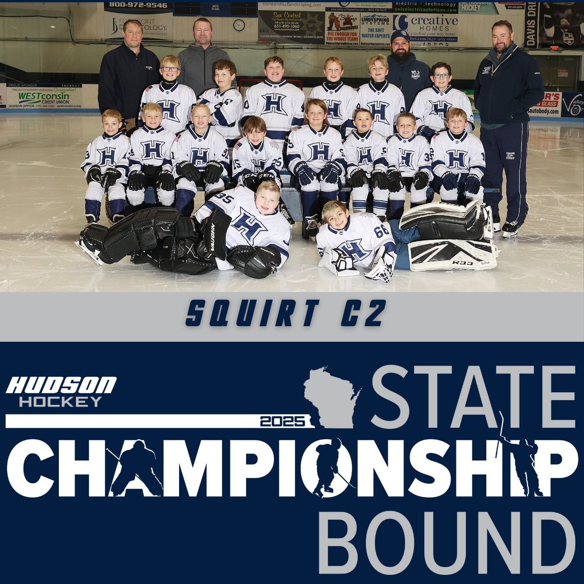 Weekend #2 of @wahahockey State Tournaments is here! Our U12 Silver and Squirt teams are ready to take on the competition. 

They'll be battling it out at: 
U12 Silver- Hudson 
Squirt B - Stevens Point
Squirt C1- Elmbrook
Squirt C2- Fox Valley. 

Good luck to all our teams!