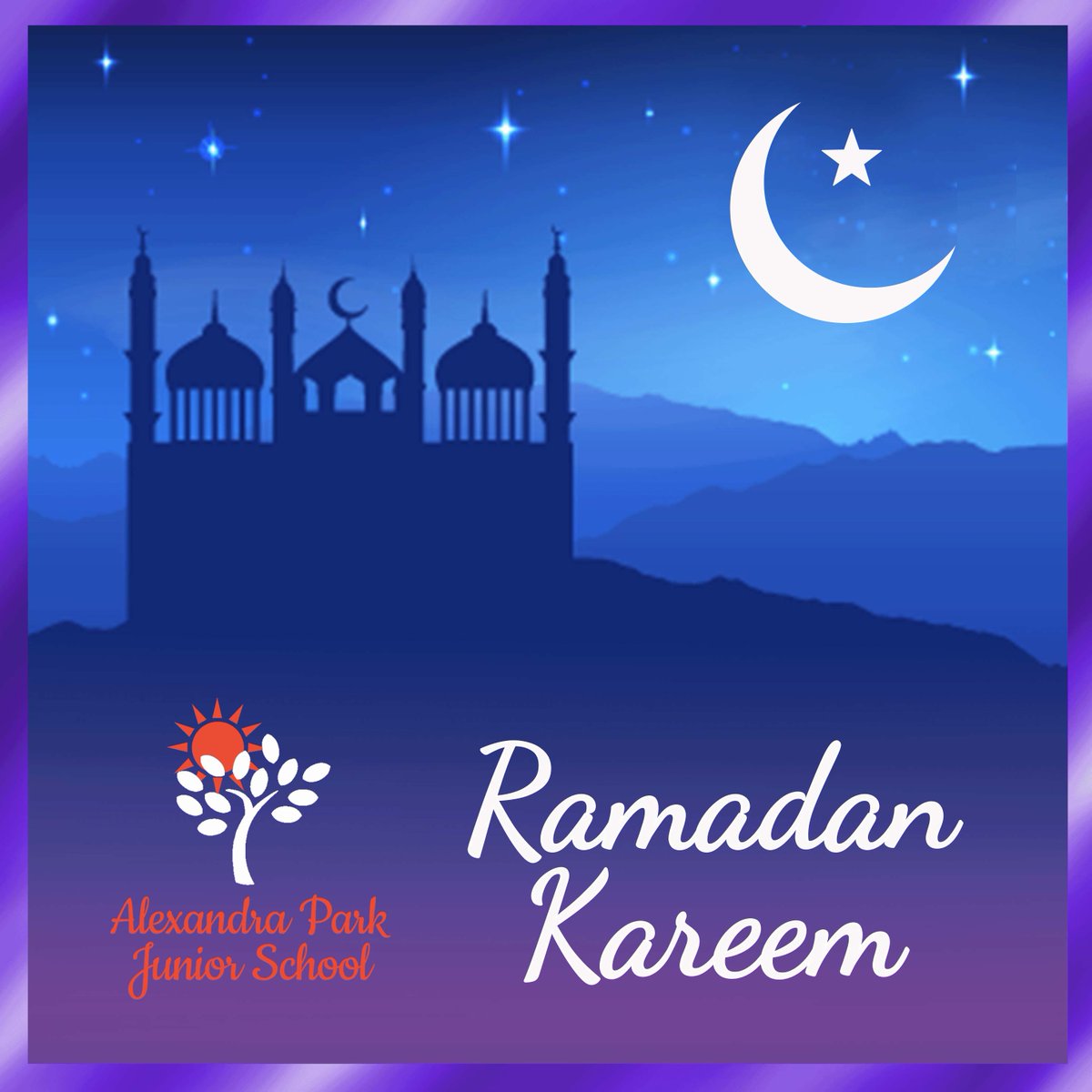 Ramadan Kareem to all of our staff and students across the trust!

Wishing you peace, joy and love! ✨🌙