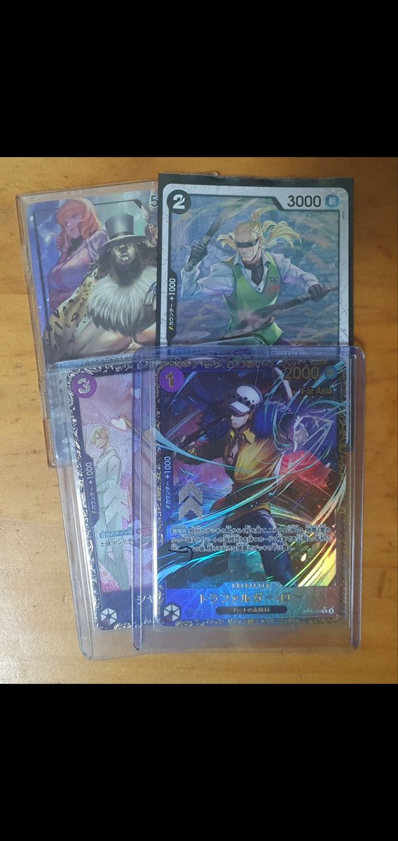 Not a 🤡 today
Urban Arena FS
Deck Used: Lucci
1. Bye ✅
2. B Nami ✅
3. RG Oden ✅
4. Black Purple Luffy ✅

5/50 shops ✅