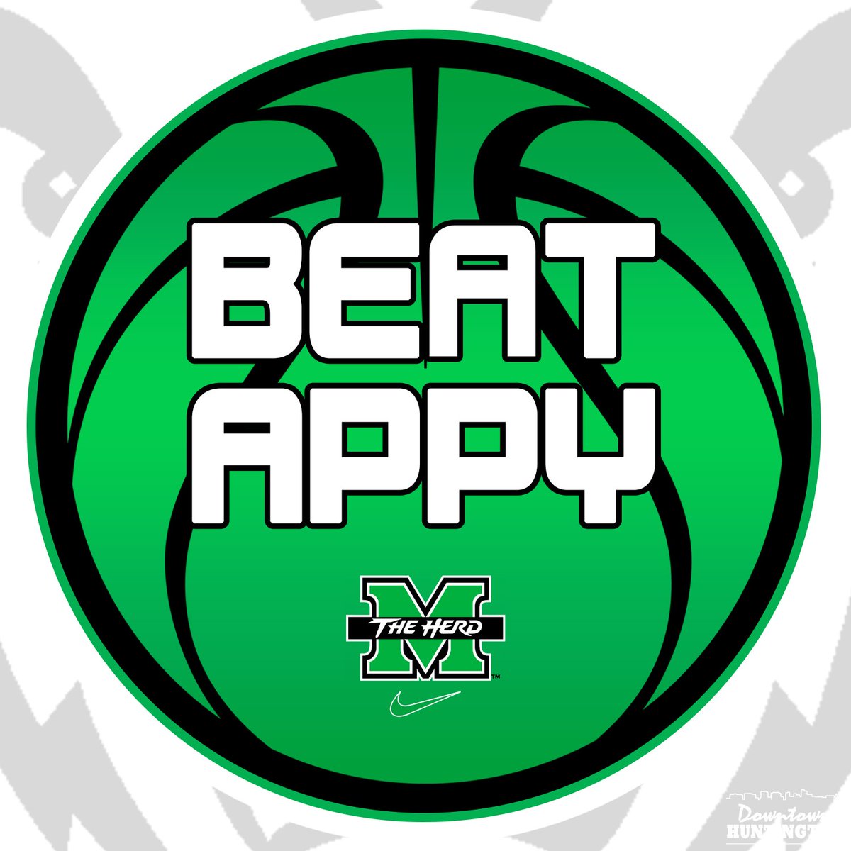 DowntownHWV's tweet photo. It's the last basketball game day of the season!!
Your Thundering Herd men's basketball squad hosts Appy State at 9PM tonight at the Cam. The game will be streamed live on ESPN+.
#HerdNation // #BeatAppy https://t.co/wbltO3N24F