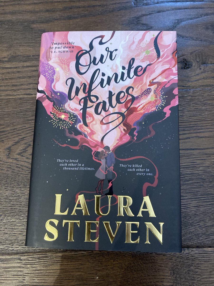 fionamsharp's tweet photo. Book post! Thank you ⁦@PenguinHuddleUK⁩ I loved this book! #LauraSteven #OurInfiniteFates https://t.co/xmM0booP9h