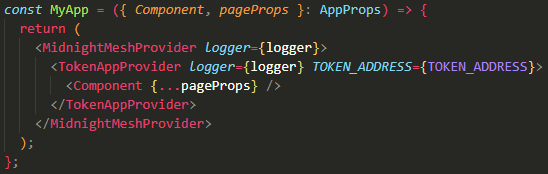 In just 3 minutes, we'll build a Dapp, connect our <a href="/MidnightNtwrk/">Midnight</a>  wallet using <a href="/lace_io/">lace.io</a>, and mint our very first token 🚀

First, wrap your application with two providers: one for the wallet widget and another for the token smart contract. These providers are included in the