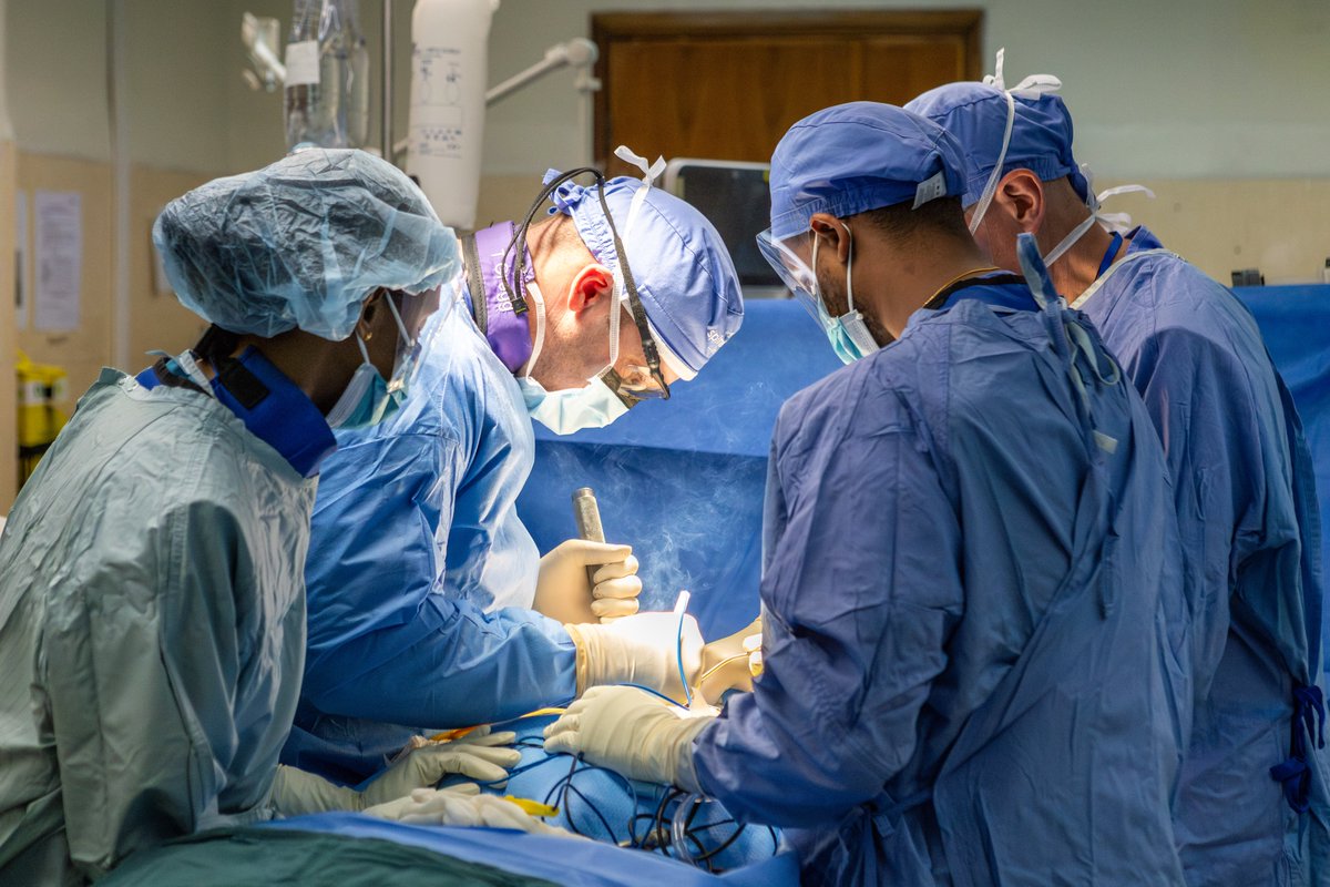 CURE Children's Hospital of Ethiopia (@cureethiopia) on Twitter photo Changing Lives, One Spine at a Time!
This week, we were honored to welcome Dr. Aaron Shaw, an experienced pediatric spine surgeon, to <a href="/CUREethiopia/">CURE Children's Hospital of Ethiopia</a>. He joined our surgical team to perform life-changing spine surgeries for seven children with scoliosis. Changing Lives, One Spine at a Time!
This week, we were honored to welcome Dr. Aaron Shaw, an experienced pediatric spine surgeon, to <a href="/CUREethiopia/">CURE Children's Hospital of Ethiopia</a>. He joined our surgical team to perform life-changing spine surgeries for seven children with scoliosis.