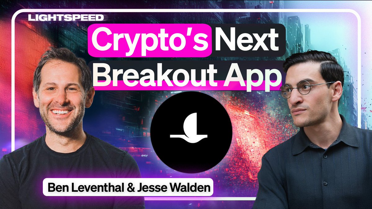 Lightspeed (@lightspeedpodhq) on Twitter photo New episode with <a href="/benleventhal/">Ben Leventhal</a> & <a href="/jessewldn/">Jesse Walden</a> out now!
We discuss:
- What is <a href="/blackbird_xyz/">Blackbird</a>
- Launching an L3
- Building a great consumer app
- Advice for founders & more!
Links below! ↓ New episode with <a href="/benleventhal/">Ben Leventhal</a> & <a href="/jessewldn/">Jesse Walden</a> out now!
We discuss:
- What is <a href="/blackbird_xyz/">Blackbird</a>
- Launching an L3
- Building a great consumer app
- Advice for founders & more!
Links below! ↓