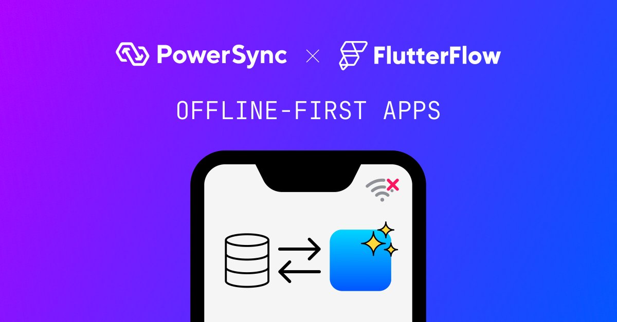 powersync_'s tweet image. Introducing our new @FlutterFlow library for building offline-first apps. It gives you an in-app #SQLite DB that auto syncs w @Supabase in real-time.

Features:
• App interactions are instant.
• Updates are streamed in real-time.
• Apps are always available, even offline.