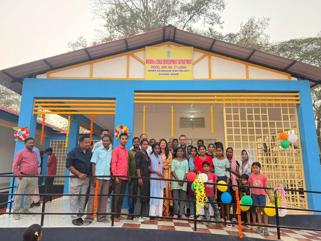 Strong foundations for a brighter tomorrow! 

Honored to inaugurate the 37 No. Model Anganwadi Centre at Labac Tea Estate, Lakhipur AC, built for ₹25 lakh.

This will ensure a better learning environment for children. Under HCM Dr. <a href="/himantabiswa/">Himanta Biswa Sarma</a> Dangoriya’s leadership, the govt.