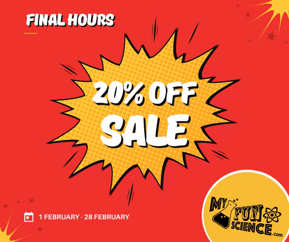 myfunscience's tweet image. 🌟 𝗟𝗔𝗦𝗧 𝗖𝗛𝗔𝗡𝗖𝗘! 𝗦𝗔𝗟𝗘 𝗘𝗡𝗗𝗦 𝗧𝗢𝗡𝗜𝗚𝗛𝗧! 🌟
🚨 𝟮𝟬% 𝗢𝗙𝗙 𝗔𝗟𝗟 𝗖𝗟𝗔𝗦𝗦𝗘𝗦—𝗙𝗜𝗡𝗔𝗟 𝗛𝗢𝗨𝗥𝗦! 

🔗 𝗩𝗶𝗲𝘄 𝗔𝗹𝗹 𝗖𝗼𝘂𝗿𝘀𝗲𝘀 &amp;amp; 𝗦𝗮𝘃𝗲 𝗡𝗼𝘄: myfunscience.com/courses/

#MyFunScience #HomeschoolDeals #ChristianEducation #OnlineLearning 🚀