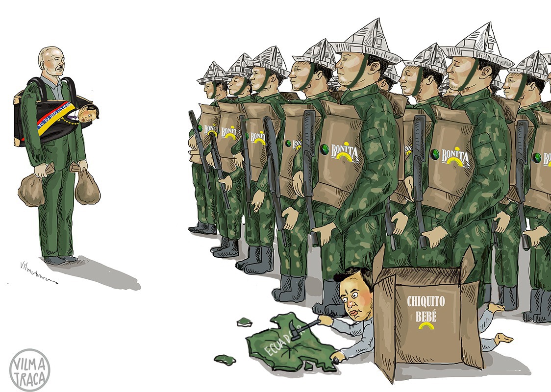 #ChalecosDeCartón #CartonNoboa #Ecuador #DonBolsas #Vilmatraca