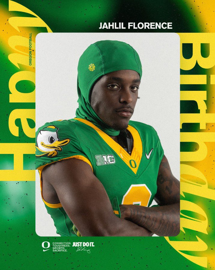 Wishing <a href="/jahlilflorence/">jahlil florence</a> a happy birthday! #GoDucks
