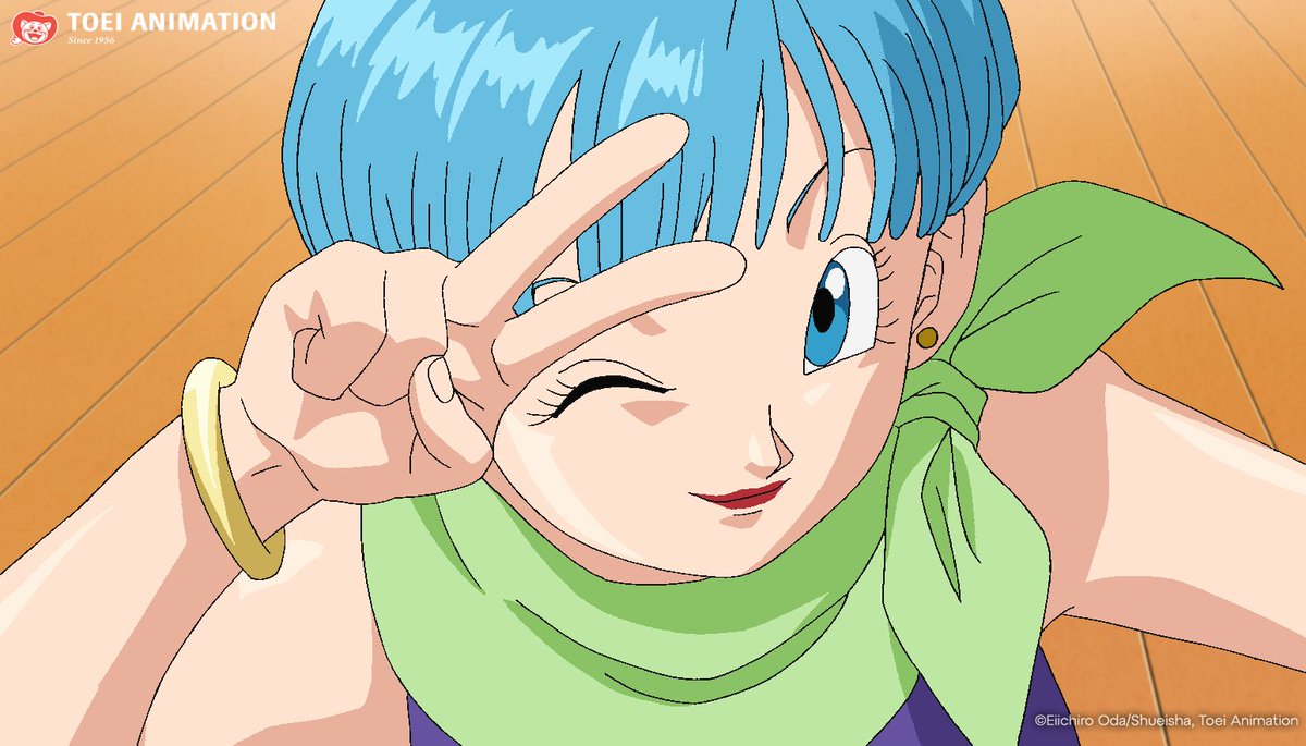 Classic Bulma energy! ✌️💙