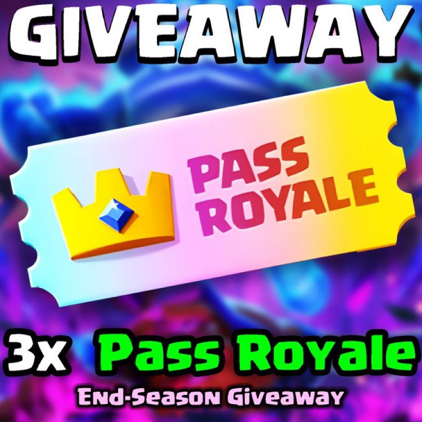 💰GIVEAWAY 💰 

💎 3x DIAMOND PASSES 💎

⬇️ Follow steps below ⬇️ 

1️⃣ ♻️ + ❤️ 
2️⃣ FOLLOW: <a href="/sylviabscrcm/">Sylvia</a> and <a href="/ItsSilverLining/">Silva / CR-BS</a>
3️⃣ COMMENT ANY EMOJI 🏆
💯 Winner announced in 3 days 💯 
🛄 *24 hours to claim*  🛄 
#GiftedBySupercell