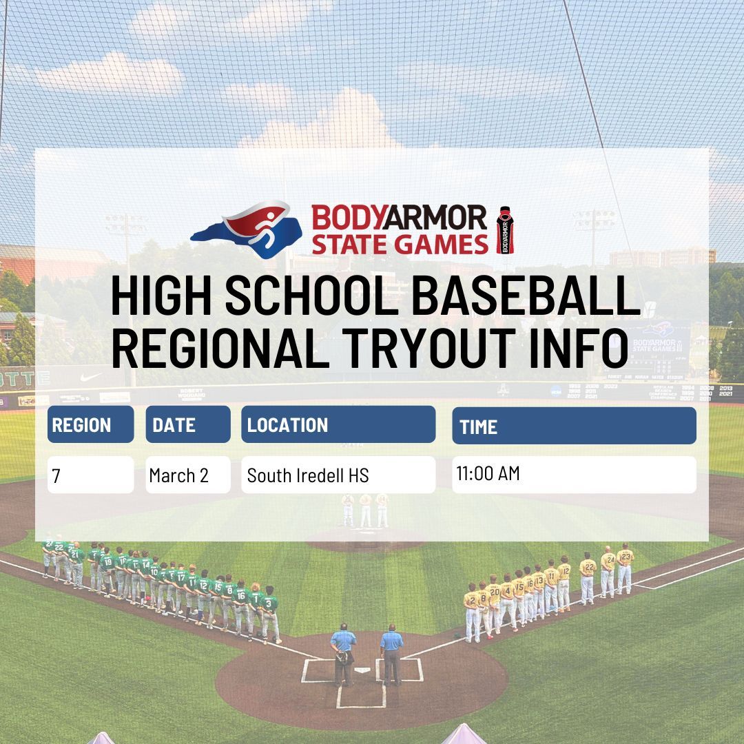 We are kicking off high school tryout season this weekend with our first baseball regional tryout! You can see all dates and register at buff.ly/4iieNlm