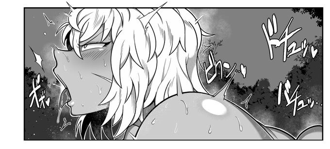 今月からアマゾネスさんの線画を開始しました  #今月描いた絵を晒そう 